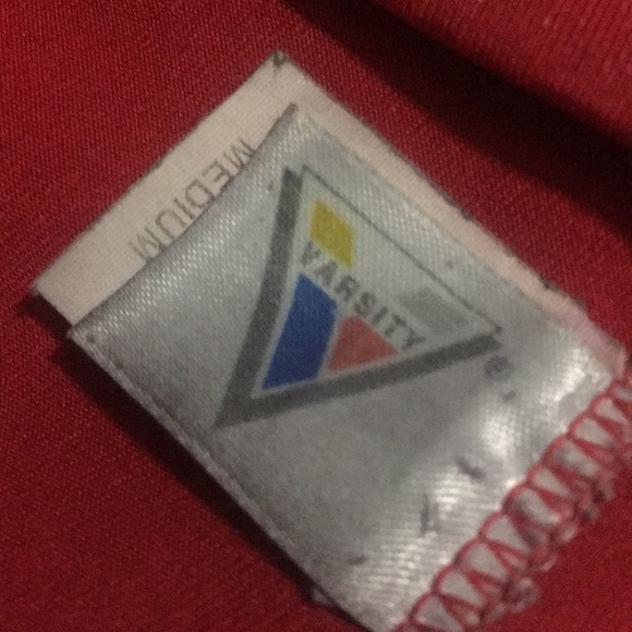 Red Varsity Sparkly Spanx - Picture 3 of 5